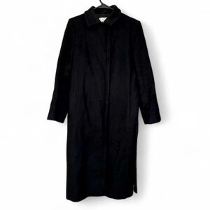 Babaton Elegant Black Wool Coat